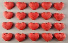 20 x Edible 3D 20mm Hearts icing toppers, cake cupcakes decorations T058