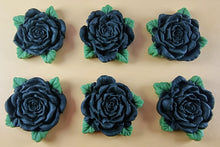 5 x Edible 3D 35mm High Detail Roses icing toppers, cake cupcakes decorations T108