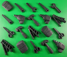 20 x Edible 3D 25mm Tool set icing toppers, cake cupcakes T124