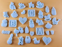 30 x Edible 3D Baby Toppers, icing toppers, cake cupcakes decorations T064