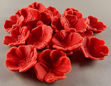 20 x Edible 3D 25mm Buttercup flowers icing toppers, cake cupcakes decorations T045