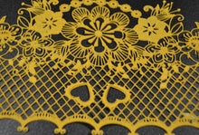 3 x Simply Heaven Edible Pre-Made Ready to Use Edible Cake Lace made from mat 35