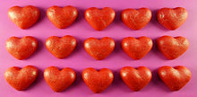 15 x Edible 3D 30mm Hearts icing toppers, cake cupcakes decorations T059