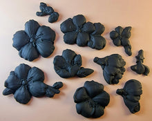 10 x Edible 3D 50mm Cherry Blossom Flowers icing toppers, cake cupcakes decorations T056
