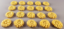 20 x Edible 3D 20mm flower flowers icing toppers, cake cupcakes decorations T021