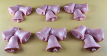 6 x Edible 3D 55mm Jingle Bells, Christmas icing toppers, cake cupcakes decorations T095