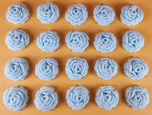 20 x Edible 3D 25mm roses rose flowers icing toppers, cake cupcakes decorations T008