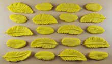 20 x Edible 3D 50mm Feather Set, icing toppers, cake cupcakes decorations T075