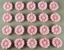 20 x Edible 3D 20mm flower flowers icing toppers, cake cupcakes decorations T020