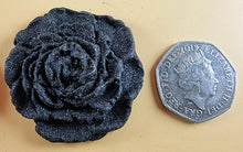 9 x Edible 3D 40mm Rose Flowers icing toppers, cake cupcakes T130