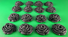 16 x Edible 3D 30mm roses rose flowers icing toppers, cake cupcakes decorations T010