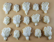 15 x Edible 3D 30mm Rose Bud Set, icing toppers, cake cupcakes decorations T074