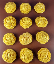 12 x Edible 3D 34mm large roses rose flowers icing toppers, cake cupcakes decorations T011