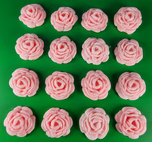 16 x Edible 3D 30mm roses rose flowers icing toppers, cake cupcakes decorations T010