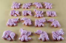 16 x Edible 3D 25mm Elephant Set, icing toppers, cake cupcakes decorations T071