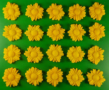 20 x Edible 3D 30mm daisies daisy flowers icing toppers, cake cupcakes decorations T015