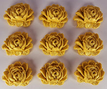 9 x Edible 3D 40mm Large Roses Rose flowers icing toppers, cake cupcakes decorations T005
