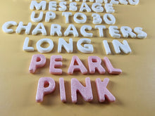 Up to 30 Edible 3D 20mm Personalized Letters, Text, icing toppers, cake cupcakes decorations T085