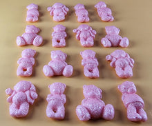 16 x Edible 3D 30mm Teddy Teddybear Set, icing toppers, cake cupcakes decorations T072