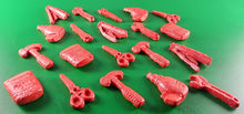 20 x Edible 3D 25mm Tool set icing toppers, cake cupcakes T124