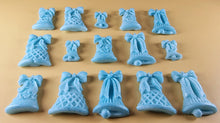15 x Edible 3D 35mm Christmas Jingle Bells, icing toppers, cake cupcakes decorations T092
