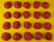 20 x Edible 3D 20mm roses rose flowers icing toppers, cake cupcakes decorations T009