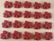 20 x Edible 3D 20mm flower flowers icing toppers, cake cupcakes decorations T022
