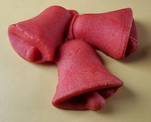 6 x Edible 3D 55mm Jingle Bells, Christmas icing toppers, cake cupcakes decorations T095