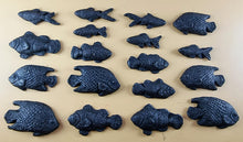 18 x Edible 3D 40mm Fish Set, icing toppers, cake cupcakes decorations T073