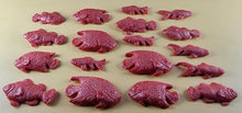 18 x Edible 3D 40mm Fish Set, icing toppers, cake cupcakes decorations T073