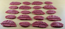 20 x Edible 3D 50mm Feather Set, icing toppers, cake cupcakes decorations T075