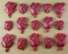 15 x Edible 3D 30mm Rose Bud Set, icing toppers, cake cupcakes decorations T074