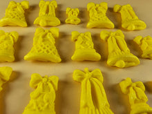 15 x Edible 3D 35mm Christmas Jingle Bells, icing toppers, cake cupcakes decorations T092