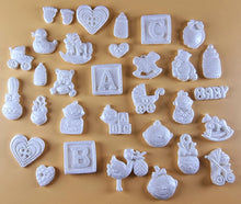 30 x Edible 3D Baby Toppers, icing toppers, cake cupcakes decorations T064