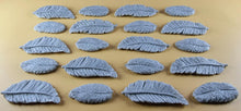 20 x Edible 3D 50mm Feather Set, icing toppers, cake cupcakes decorations T075