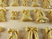 15 x Edible 3D 35mm Christmas Jingle Bells, icing toppers, cake cupcakes decorations T092