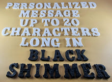 20 x Edible 3D 25mm Personalized Letters, Text, icing toppers, cake cupcakes decorations T084