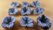 9 x Edible 3D 38mm Hibiscus flower flowers, icing toppers, cake cupcakes decorations T035