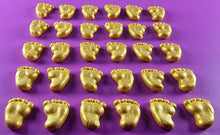 30 x Edible 3D 15mm Baby Feet icing toppers, cake cupcakes decorations T042