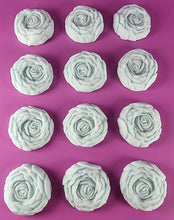 12 x Edible 3D 36mm large roses rose flowers icing toppers, cake cupcakes decorations T013