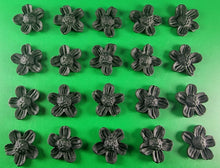 20 x Edible 3D 22mm flower flowers icing toppers, cake cupcakes decorations T026
