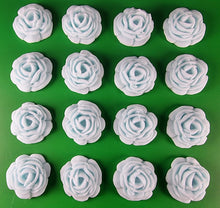 16 x Edible 3D 30mm roses rose flowers icing toppers, cake cupcakes decorations T010