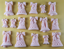 15 x Edible 3D 35mm Christmas Jingle Bells, icing toppers, cake cupcakes decorations T092