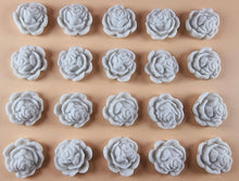 20 x Edible 3D 20mm flower flowers icing toppers, cake cupcakes decorations T029