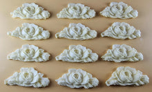 12 x Edible 3D 55mm Rose Bunches, icing toppers, cake cupcakes decorations T080