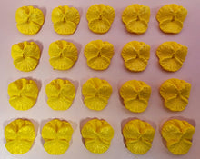 20 x Edible 3D 30mm violets violet flowers icing toppers, cake cupcakes decorations T003