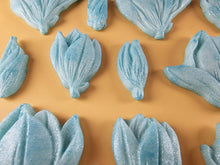 12 x Edible 3D 50mm Tulip Lilly flowers Set, icing toppers, cake cupcakes decorations T076