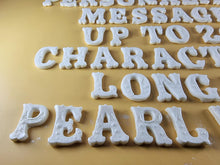 20 x Edible 3D 25mm Personalized Letters, Text, icing toppers, cake cupcakes decorations T084