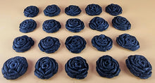 20 x Edible 3D 25mm roses rose flowers icing toppers, cake cupcakes decorations T008