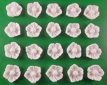 20 x Edible 3D 20mm flower flowers icing toppers, cake cupcakes decorations T032